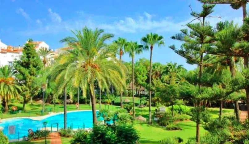 Apartment Frontline Sea In The Center Of Puerto Banus.2Bedrooms -Garden Marbella